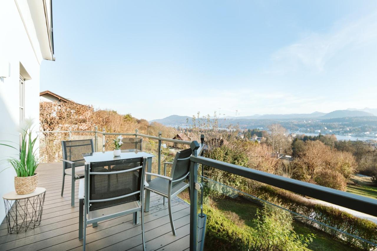 Haus Aussicht - Ferienwohnungen Velden เวลเดน อัม เวิร์ทเทอร์ซี ภายนอก รูปภาพ