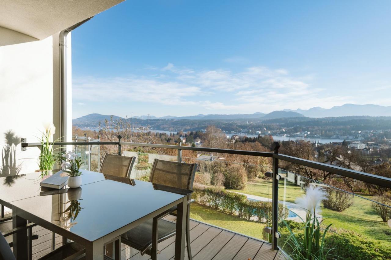 Haus Aussicht - Ferienwohnungen Velden เวลเดน อัม เวิร์ทเทอร์ซี ภายนอก รูปภาพ